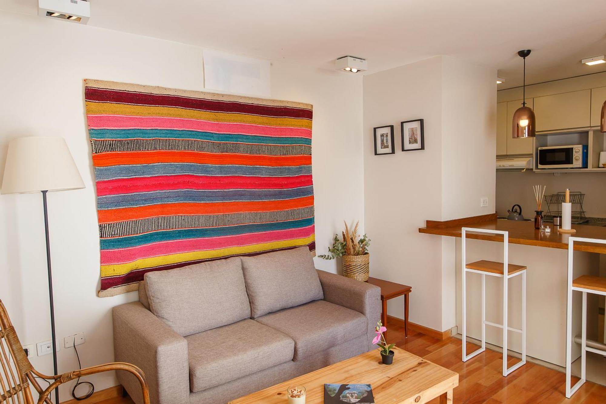 Apartment Confortable Loft Deluxe Con Cochera En